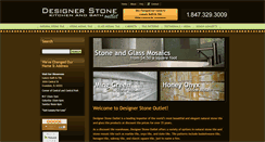 Desktop Screenshot of designerstoneoutlet.com