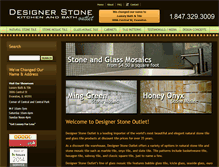 Tablet Screenshot of designerstoneoutlet.com